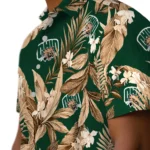 Ohio Bobcats Hawaiian Shirt – Palm Leaves