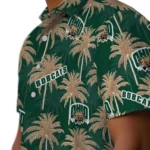 Ohio Bobcats Hawaiian Shirt – Palm Tree Motif