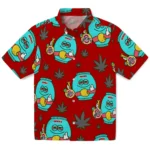 Ohio State Buckeyes Hawaiian Shirt – Chill Vibe