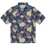 Ohio State Buckeyes Hawaiian Shirt – Flamingo Hibiscus