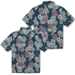 Ohio State Buckeyes Hawaiian Shirt – Hibiscus Flowers