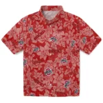 Ohio State Buckeyes Hawaiian Shirt – Hibiscus Oasis