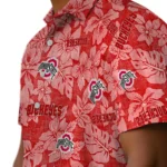Ohio State Buckeyes Hawaiian Shirt – Hibiscus Oasis