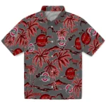 Ohio State Buckeyes Hawaiian Shirt – Palm Sunset