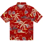 Ohio State Buckeyes Hawaiian Shirt – Palm Tree Island