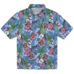 Ohio State Buckeyes Hawaiian Shirt – Pineapple Bouquet