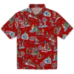 Ohio State Buckeyes Hawaiian Shirt – Simpsons Christmas