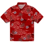 Ohio State Buckeyes Hawaiian Shirt – Wave Palm