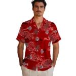 Ohio State Buckeyes Hawaiian Shirt – Wave Palm
