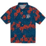 Oklahoma City Thunder Hawaiian Shirt – 50th State Flower