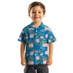 Oklahoma City Thunder Hawaiian Shirt – Flamingo and Hibiscus