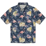 Oklahoma City Thunder Hawaiian Shirt – Flamingo Hibiscus