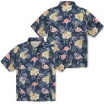 Oklahoma City Thunder Hawaiian Shirt – Flamingo Hibiscus