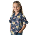 Oklahoma City Thunder Hawaiian Shirt – Flamingo Hibiscus