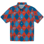 Oklahoma City Thunder Hawaiian Shirt – Golfing Plaid