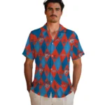 Oklahoma City Thunder Hawaiian Shirt – Golfing Plaid