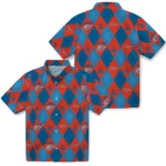 Oklahoma City Thunder Hawaiian Shirt – Golfing Plaid
