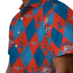 Oklahoma City Thunder Hawaiian Shirt – Golfing Plaid