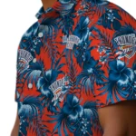 Oklahoma City Thunder Hawaiian Shirt – Hibiscus Exotic