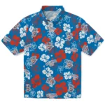 Oklahoma City Thunder Hawaiian Shirt – Hibiscus Flower Design