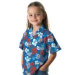 Oklahoma City Thunder Hawaiian Shirt – Hibiscus Flower Design