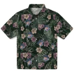Oklahoma City Thunder Hawaiian Shirt – Hibiscus Leaves Pattern