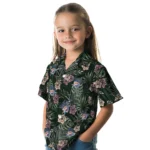 Oklahoma City Thunder Hawaiian Shirt – Hibiscus Leaves Pattern