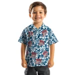 Oklahoma City Thunder Hawaiian Shirt – Hibiscus Motif