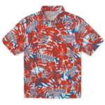 Oklahoma City Thunder Hawaiian Shirt – Hibiscus Overlay
