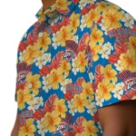 Oklahoma City Thunder Hawaiian Shirt – Hibiscus Tropics