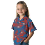 Oklahoma City Thunder Hawaiian Shirt – Monstera Layer