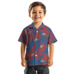 Oklahoma City Thunder Hawaiian Shirt – Monstera Layer