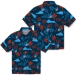 Oklahoma City Thunder Hawaiian Shirt – Palm And Clouds