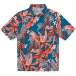 Oklahoma City Thunder Hawaiian Shirt – Palm Leaves