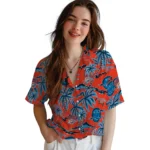Oklahoma City Thunder Hawaiian Shirt – Palm Sunset
