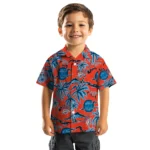 Oklahoma City Thunder Hawaiian Shirt – Palm Sunset
