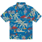 Oklahoma City Thunder Hawaiian Shirt – Palm Tree Island