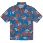 Oklahoma City Thunder Hawaiian Shirt – Palm Tree Motif