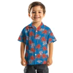 Oklahoma City Thunder Hawaiian Shirt – Palm Tree Motif