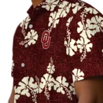 Oklahoma Sooners Hawaiian Shirt – 50th State Flower