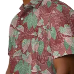 Oklahoma Sooners Hawaiian Shirt – Anthurium Overlay