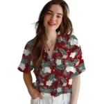 Oklahoma Sooners Hawaiian Shirt – Flamingo and Hibiscus