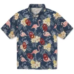 Oklahoma Sooners Hawaiian Shirt – Flamingo Hibiscus