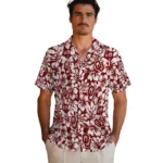 Oklahoma Sooners Hawaiian Shirt – Hibiscus Motif