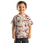 Oklahoma Sooners Hawaiian Shirt – Hibiscus Overlay
