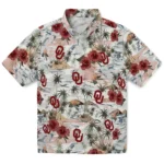Oklahoma Sooners Hawaiian Shirt – Hibiscus Seaside