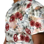 Oklahoma Sooners Hawaiian Shirt – Hibiscus Seaside