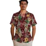Oklahoma Sooners Hawaiian Shirt – Hibiscus Tiki Jungle