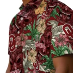 Oklahoma Sooners Hawaiian Shirt – Hibiscus Tiki Jungle