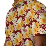 Oklahoma Sooners Hawaiian Shirt – Hibiscus Tropics